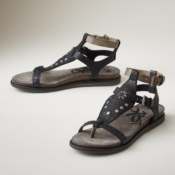 🆕🌿FREE PEOPLE OTBT LEATHER GLADIATOR SANDALS🌿 - Picture 1 of 4